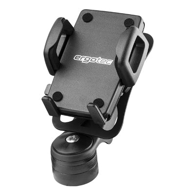 Support Vélo Pour Téléphone - Réglable 55-95mm - Guidon 22,2-31mm - Aluminium - Noir