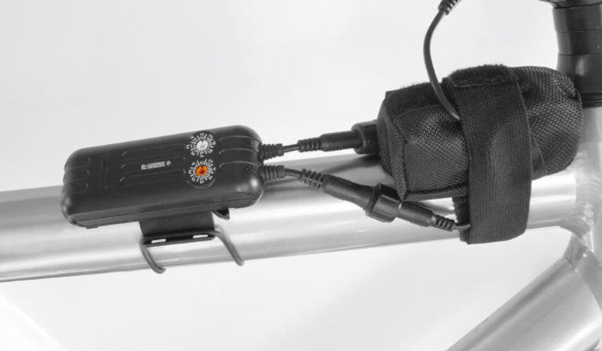 Comment alimenter des feux et GPS à vélo ?