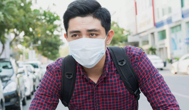 Se protéger de la pollution à vélo