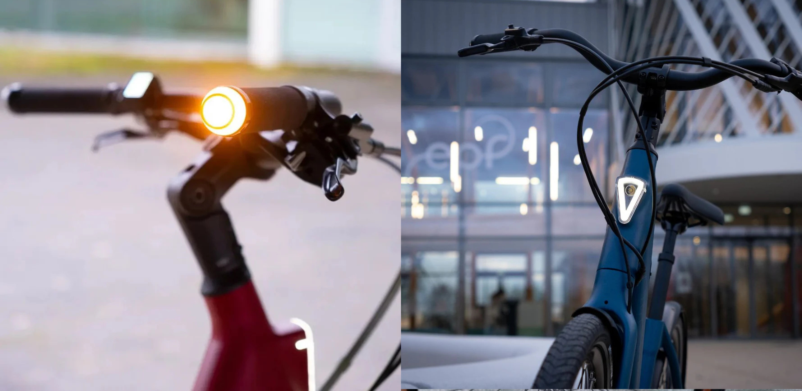 Velo electrique avec clignotants integres