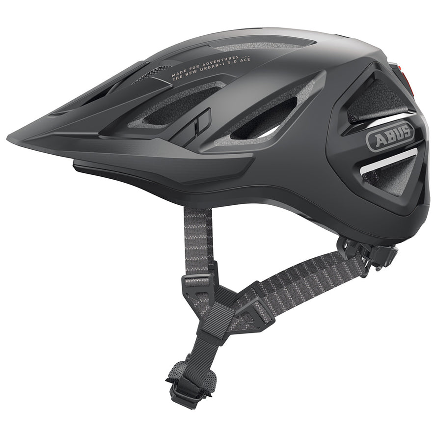 fahrradhelm regenschutz decathlon ABUS Helm Urban-I 3.0 Ace vielseitig einsetzbar