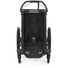 Thule remorque vélo chariot sport pour un enfant vue de face intérieure