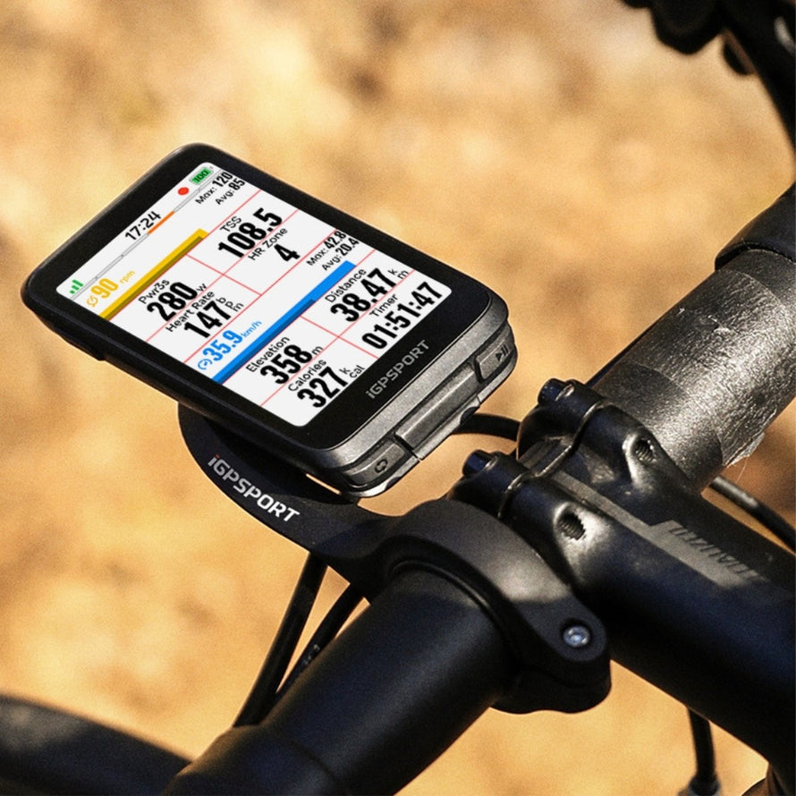 iGPSPORT BiNavi – komplettes Touchscreen-Fahrrad-Navigationsgerät