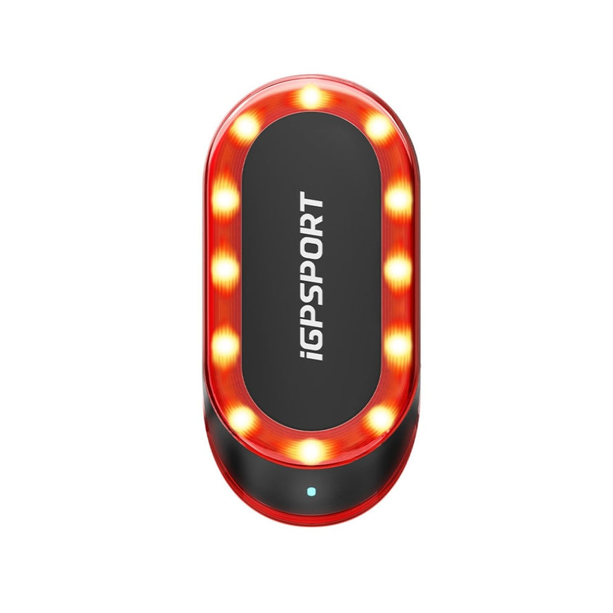 Eclairage arriere velo USB 222 modele iGPSPORT SR Mini avec radar et LEDs pour meilleure visibilite nocturne