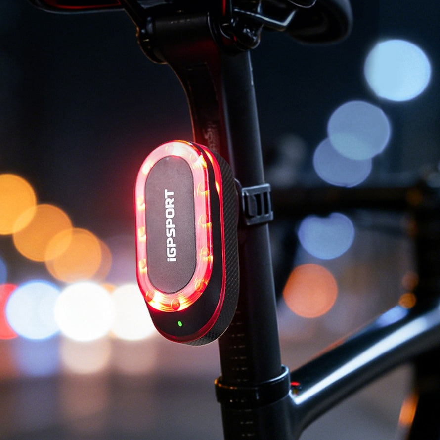 iGPSPORT SR Mini – Feu arrière vélo avec radar intelligent et compact