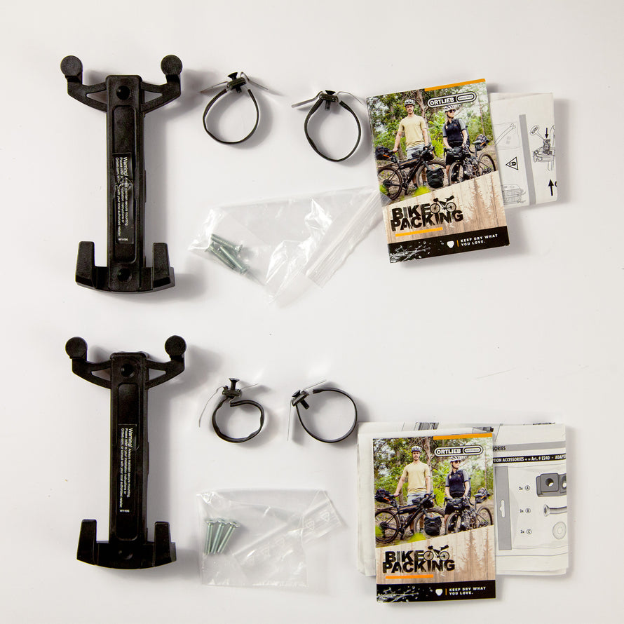 Sacoches d'occasion bikepacking sur fourche de vélo Fork Pack Ortlieb 4.1L (la  paire)