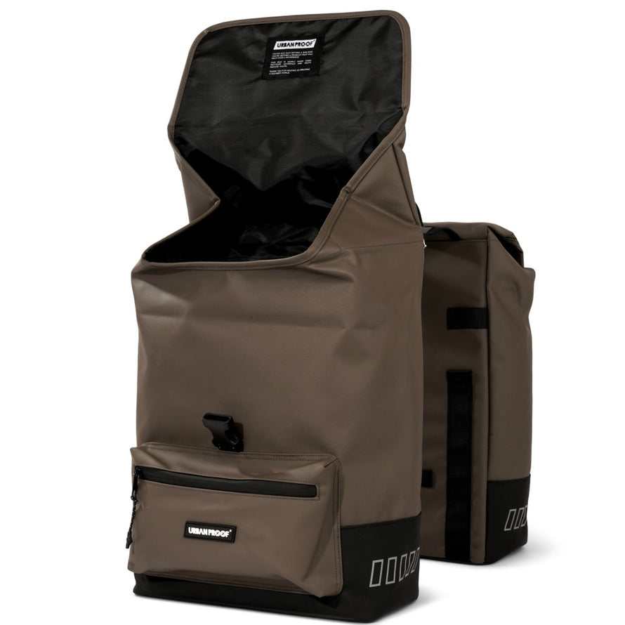 sacoche vélo double cargo bag urban proof vue ouverture