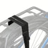 Sangle porte-bagage noire Contec Addventure de la marque 33, résistante et réglable pour vélo