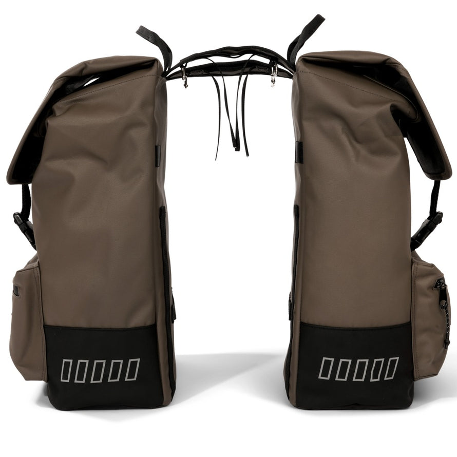 sacoche vélo double cargo bag urban proof vue de côté