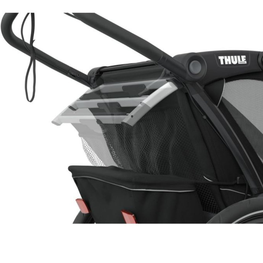 Thule remorque vélo chariot sport pour un enfant vue inclinaison siège