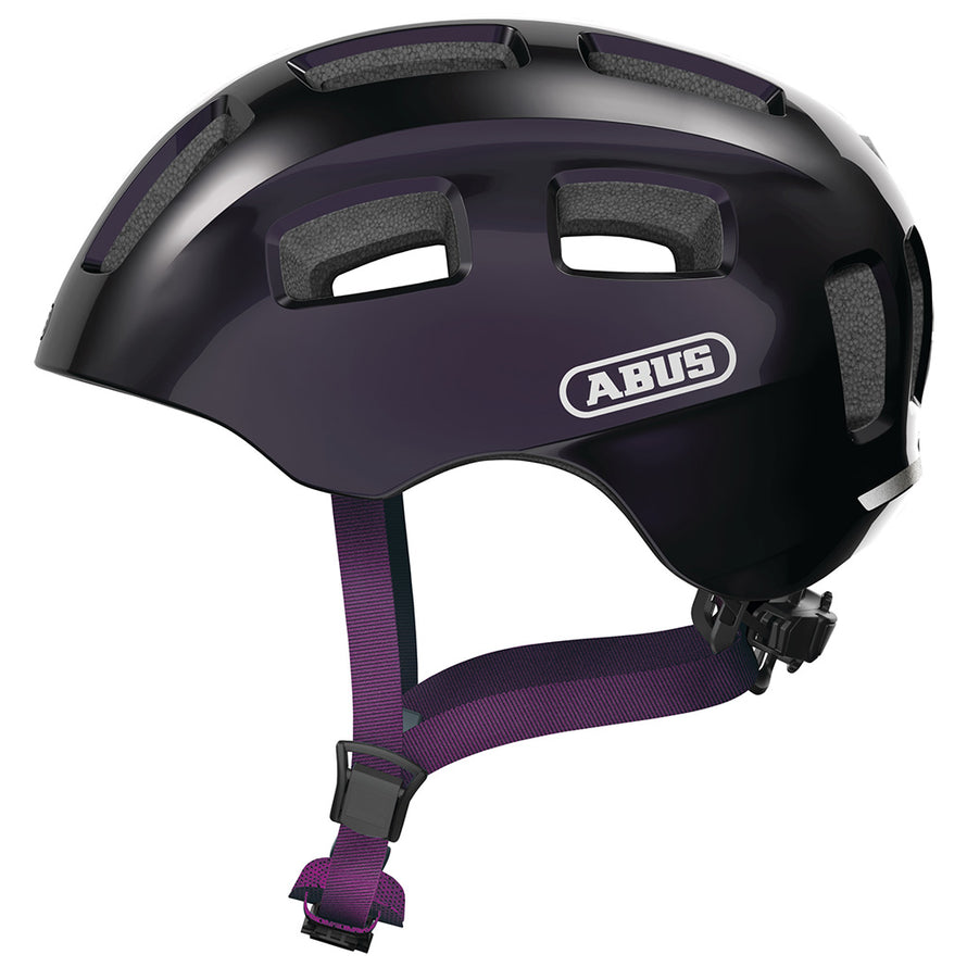 Abus Youn-I 2.0 Kinderfahrradhelm mit LED-Rücklicht