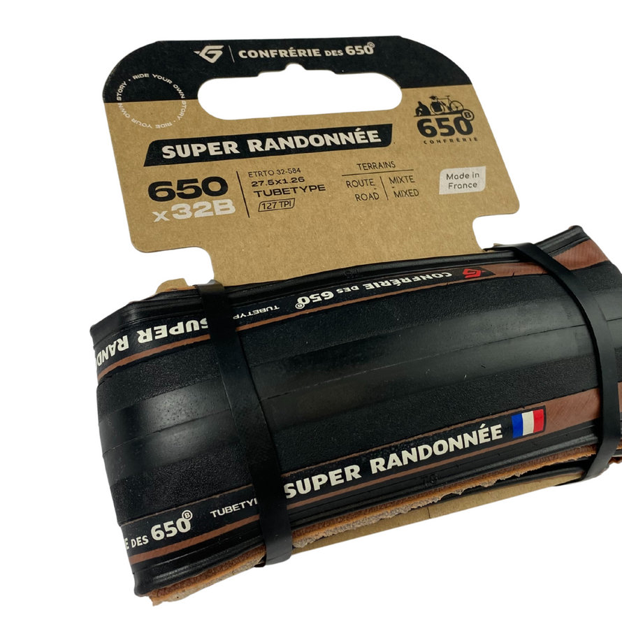 Pneu vélo 650 x 32B slick Hutchinson Confrérie des 650