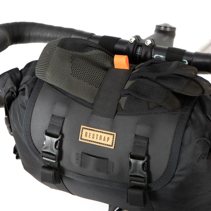 restrap lenkertasche montage Restrap Bar Bag Holster 14L — Wasserdichte Lenkertasche