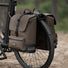 sacoche vélo double cargo bag urban proof vue en situation extérieure