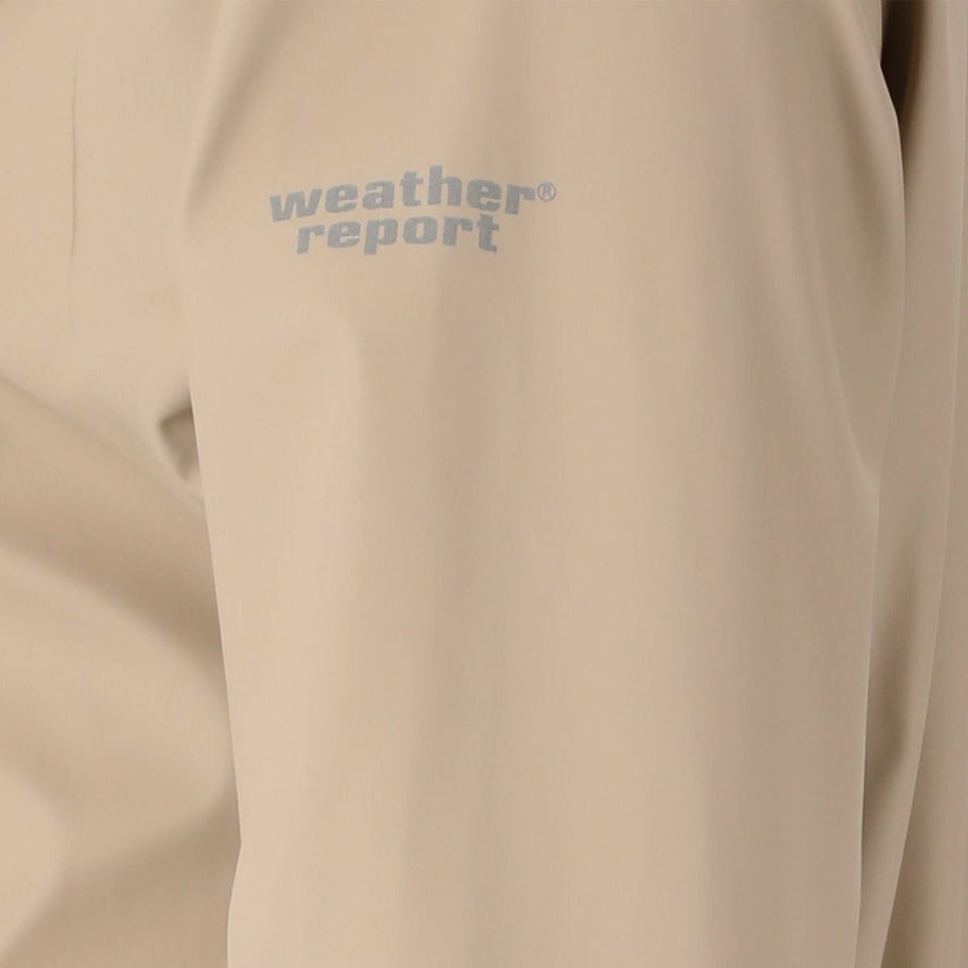 Veste de pluie beige Weather Report Petra 66, légère et résistante pour cyclistes femmes urbaines