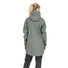Veste pluie longue femme 66 Weather Report Petra imperméable et coupe-vent pour cyclisme sous la pluie