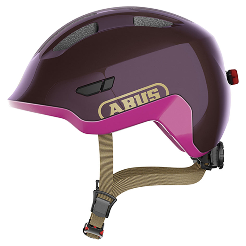 Abus Smiley 3.0 LED Joli casque bebe et enfant a motifs pour velo