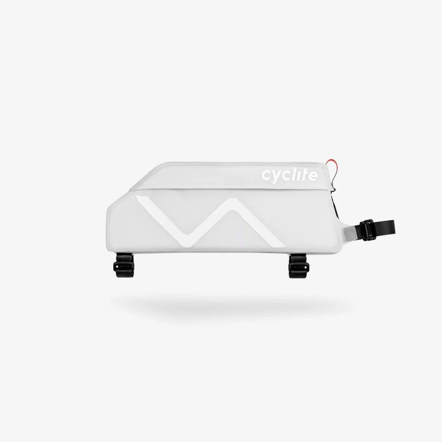 Sacoche velo Cyclite Top Tube 03 de la marque 77, design compact et fixation facile sur cadre