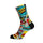 Chaussettes cyclisme Sox 777 motif comics coloré pour cyclistes créatifs et audacieux