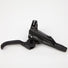 Levier de frein à disque hydraulique VTT Shimano MT501 vue haut