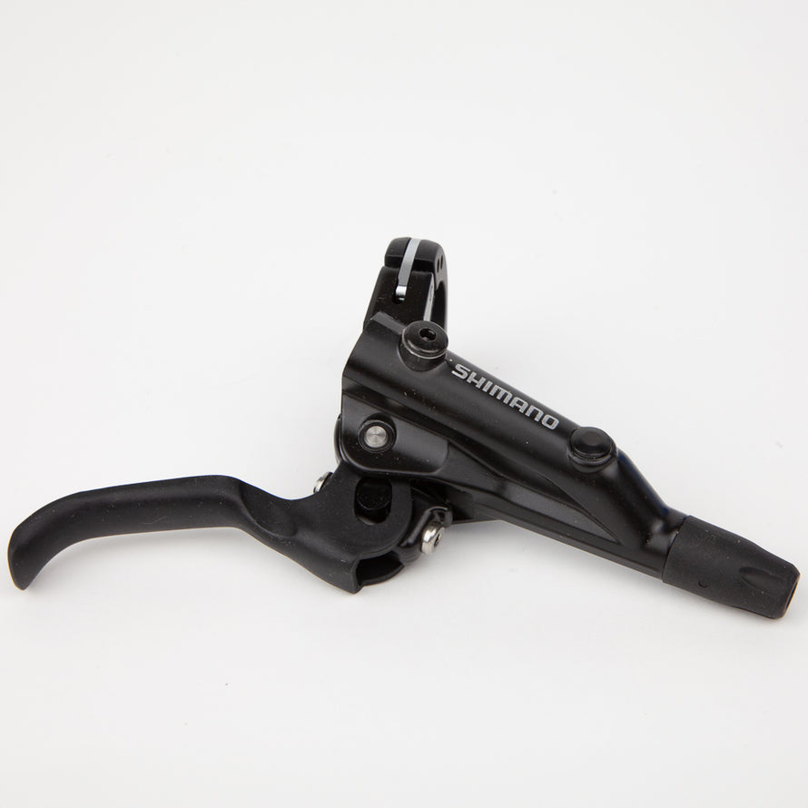 Levier de frein à disque hydraulique VTT Shimano MT501 vue haut