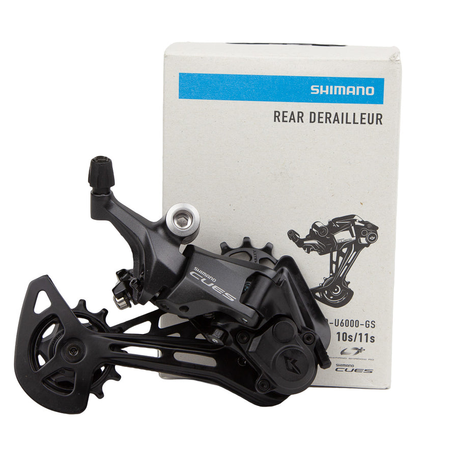 Shimano CUES RD-U6000 - Deragliatore Posteriore 10/11 Velocità, Gabbia Media GS, Shadow, Made In Japan - Foto 2
