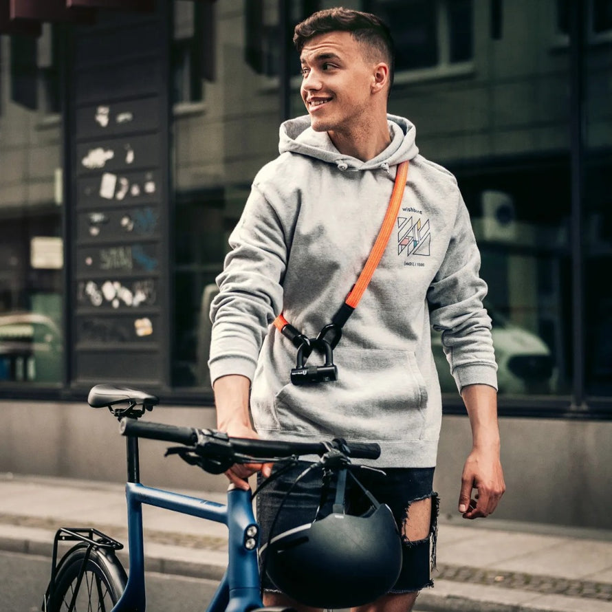 Tex-Lock Eyelet M U/X-lock Antivol vélo ART2 chaine 120 cm et mini U