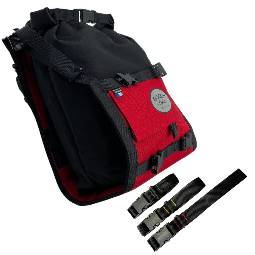 multifunktions fahrradtasche Bakkie Sac de transport sur vélo avec sacoche imperméable 15 L