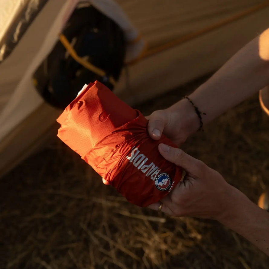 Big Agnes Rapide SL Insulated plié et rangé
