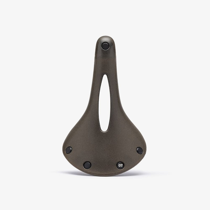 Selle vélo Brooks Cambium C17 carved All Weather marron