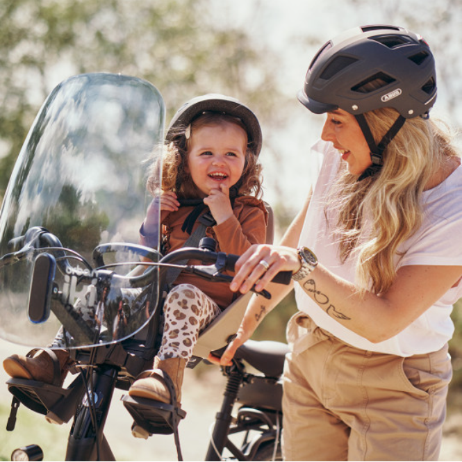Mountainbike-Adapter für Urban Iki Kindervordersitz