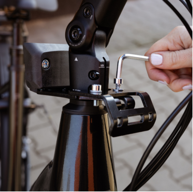 Mountainbike-Adapter für Urban Iki Kindervordersitz