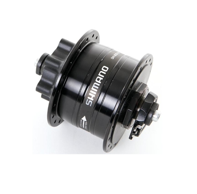 Roue dynamo de 28 pouces pour frein à disque