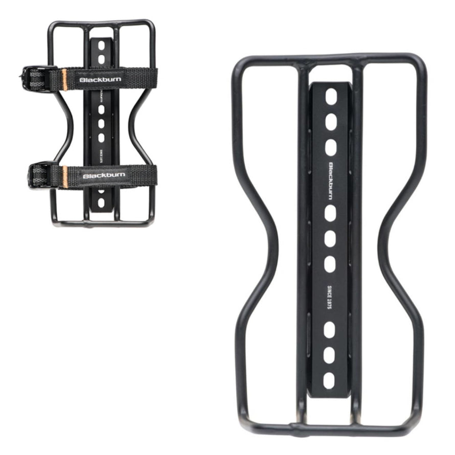 Blackburn outpost cargo cage avec sangles velcros pour le bikepacking