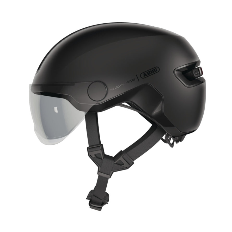 abus fahrradhelm acy-y ABUS HUD-Y Ace Citybike Fahrradhelm mit Visier für Erwachsene