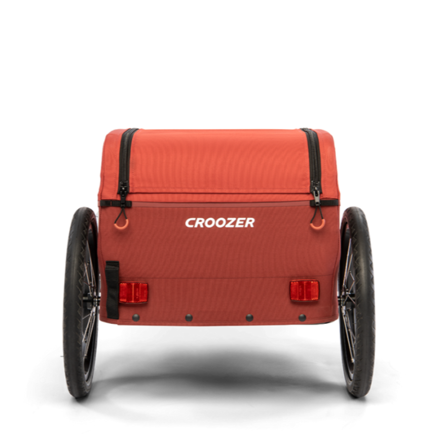 Remorque cargo vélo Croozer rouge - #5