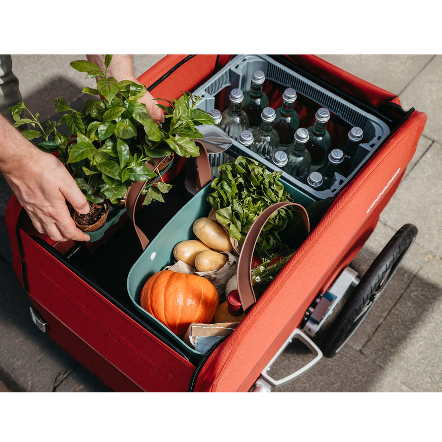 Remorque cargo vélo Croozer rouge - #6