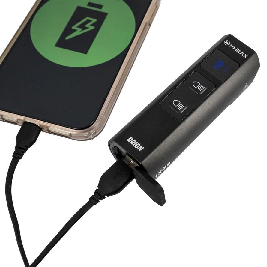 Eclairage avant Orion Kheax USB-C 1200 Lm #5