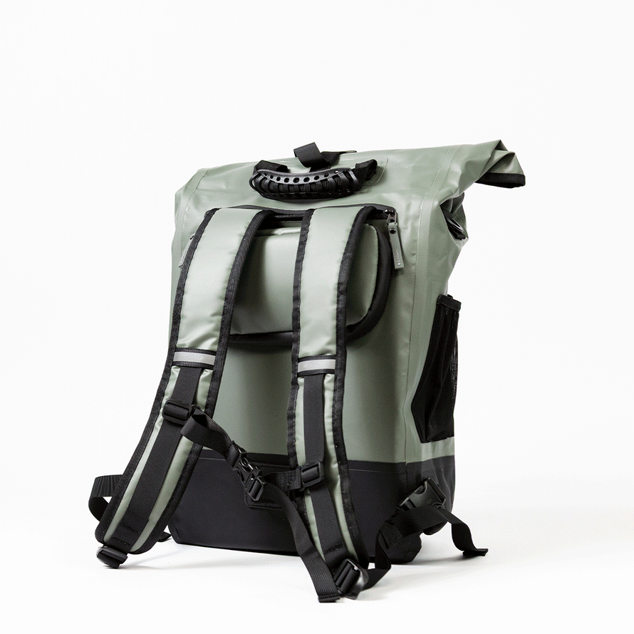 Mochila de ciclismo convertible en alforja Badawin Anna 27 L