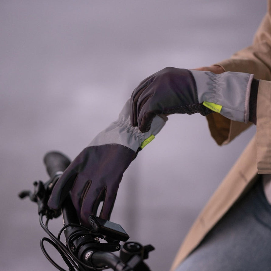 Guanti Mittens Del Partito Di Colore Della Solido Outdoor Sposa Del - Foto 5