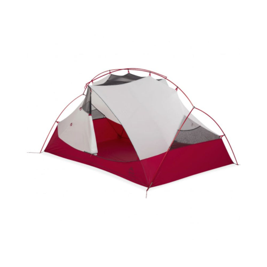 Tente Bikepacking 2 personnes Hubba Hubba Bikepack 2 MSR sans bâche de protection de 3/4