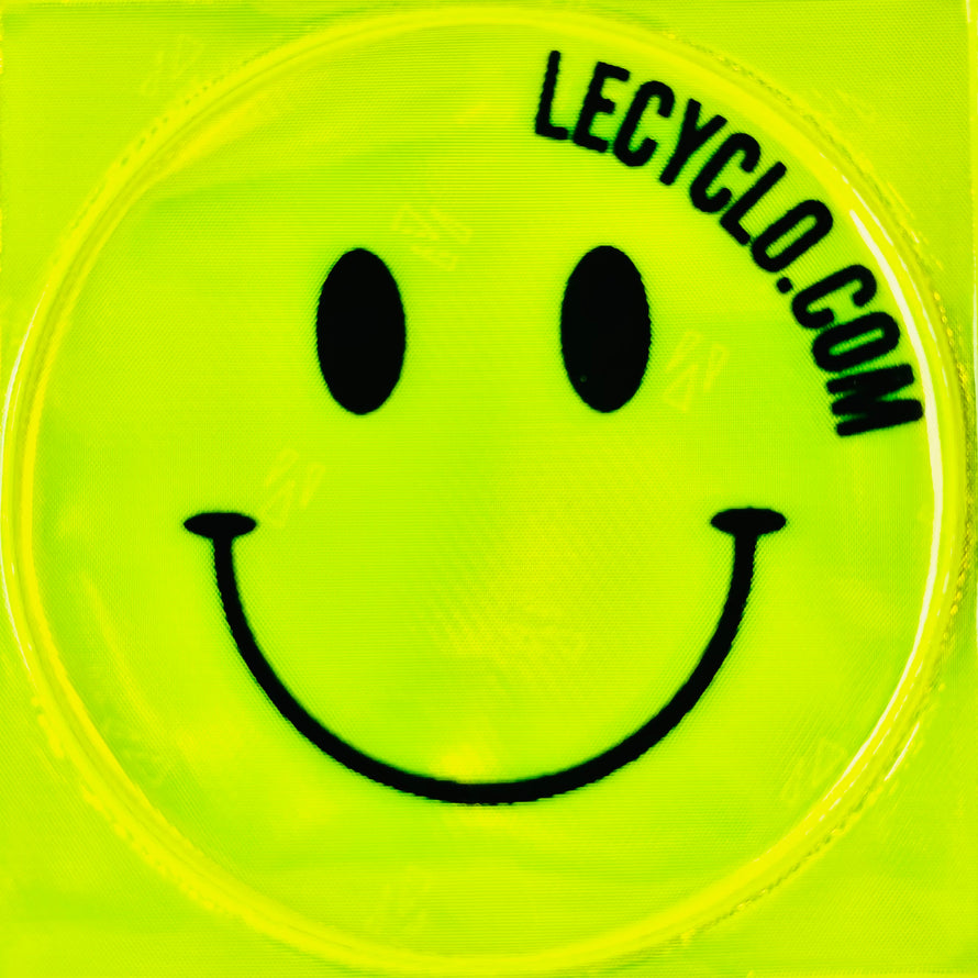 Goodie - Sticker réfléchissant Smiley LECYCLO