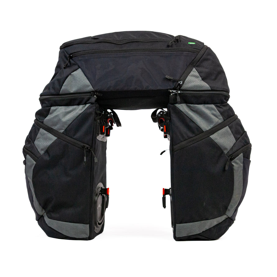 Sacoche Occasion triple Vaude Karakorum Pro pour voyages à vélo 65L