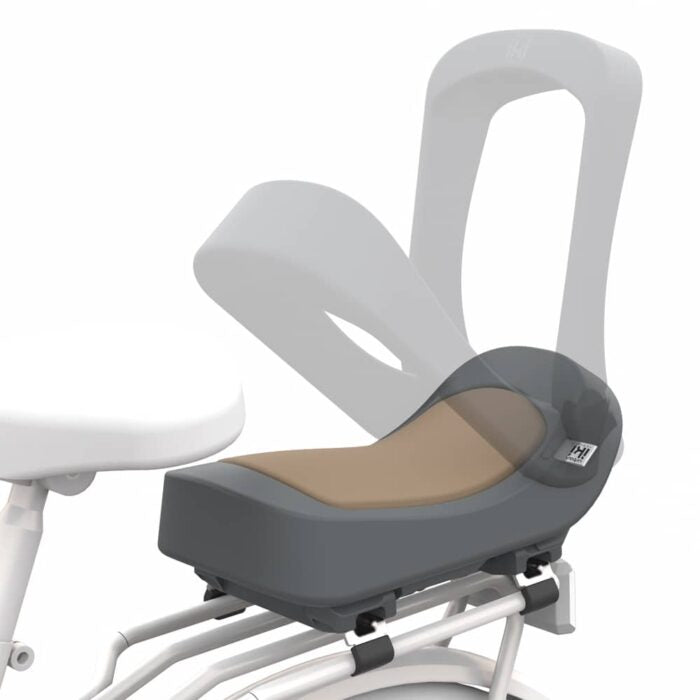 Siège vélo arrière Junior Urban Iki avec plaque de porte-bagages - #3