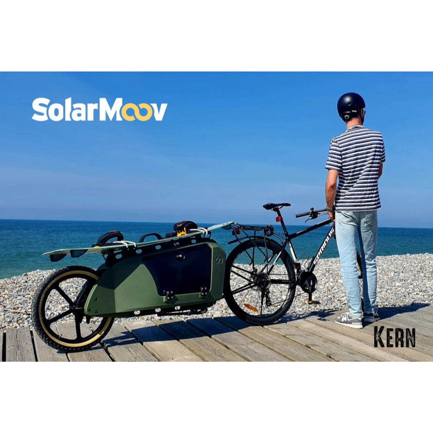 Barre de toit sur remorque kaki Kern SolarMoov