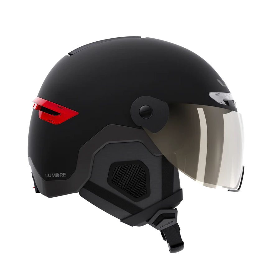 Casco per e-bike e Speedbike Limar Lumière con luce e visiera