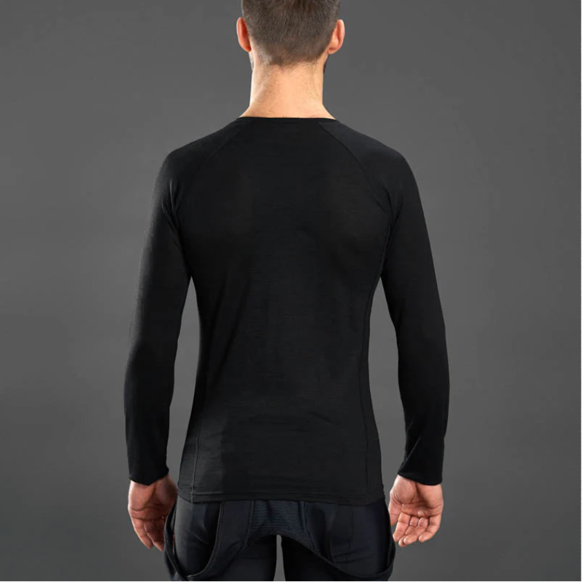 Sous-vêtement manches longues Grip Grab 50% mérinos 50% polyester