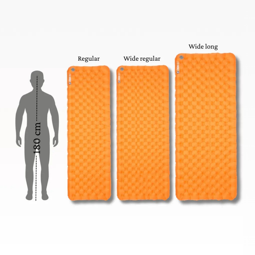 Matelas Big Agnes Zoom UL Insulated Wide variantes