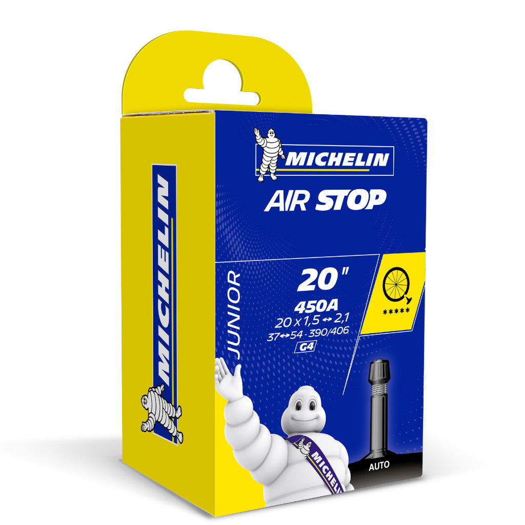 Michelin Airstop chambre à air vélo junior de 10 à 24 pouces
