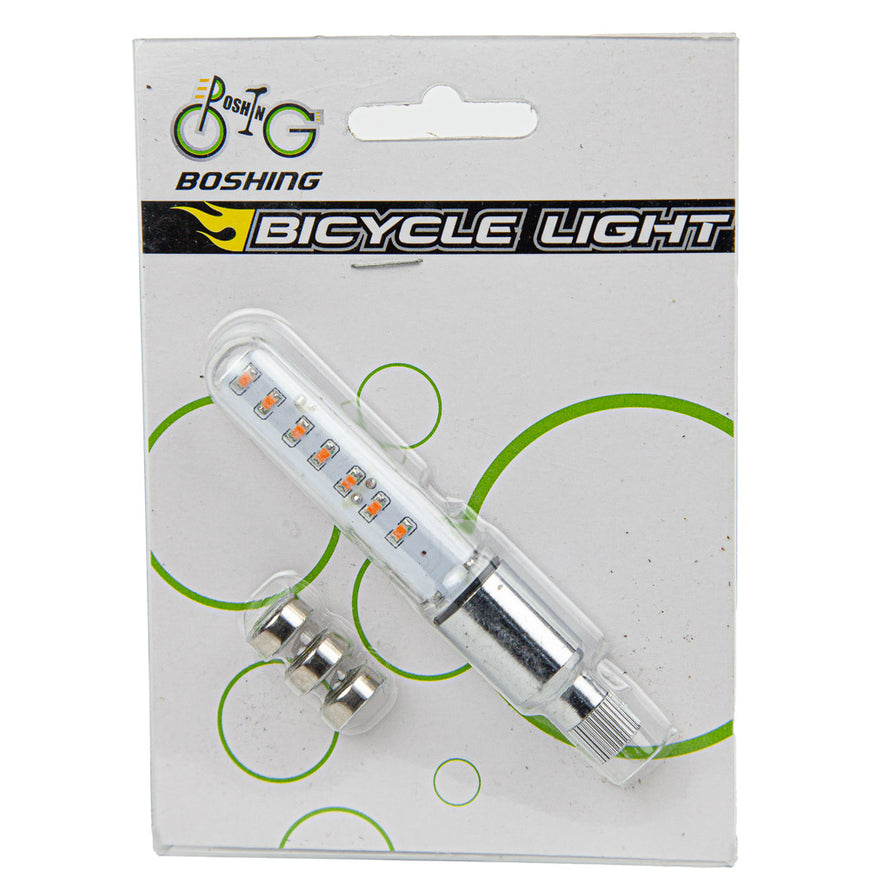 Batteriebetriebenes Fahrradspeichenlicht 7 Leds mehrfarbig